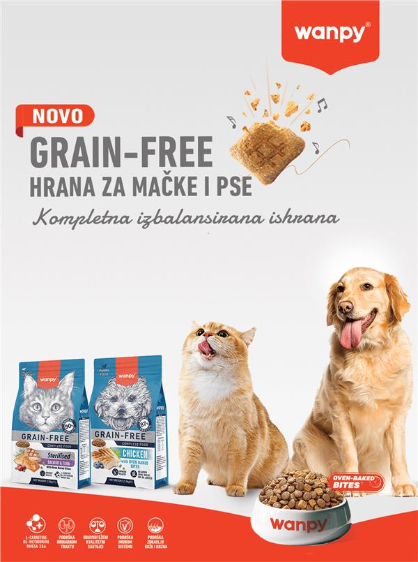 WANPY DRY HRANA ZA MAČKE I PSE